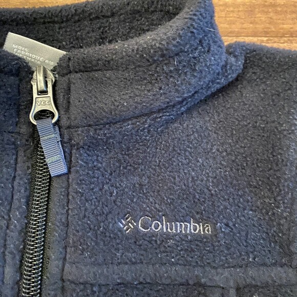 Columbia Black Fleece Jacket Infant 3-6 Months - Picture 4 of 9